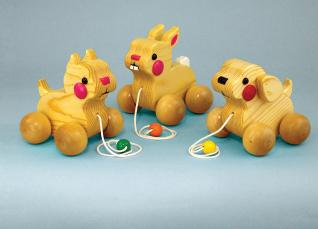 Pull-Toy Friends Patterns