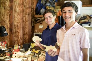 Sam and Logan Leppo ’17 want to partner with students across the country to make handmade toys for homeless children.