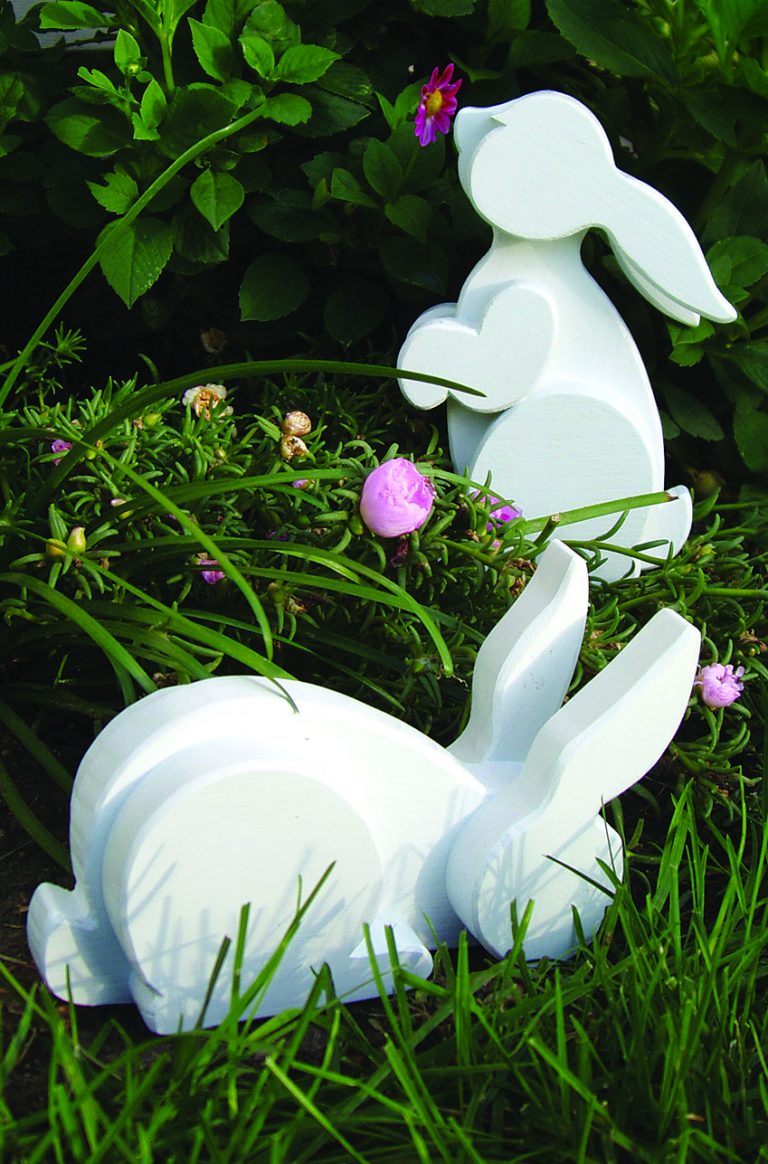 Layered Garden Bunnies