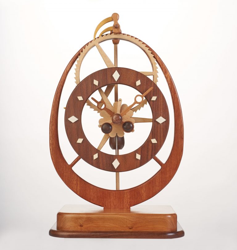 Electromagnetic Gear Clock