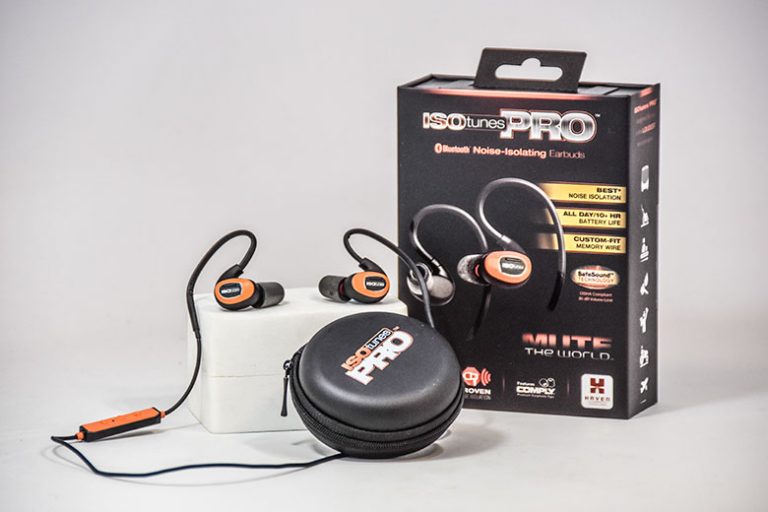 ISOtunes Pro Noise Isolating Bluetooth Earbuds