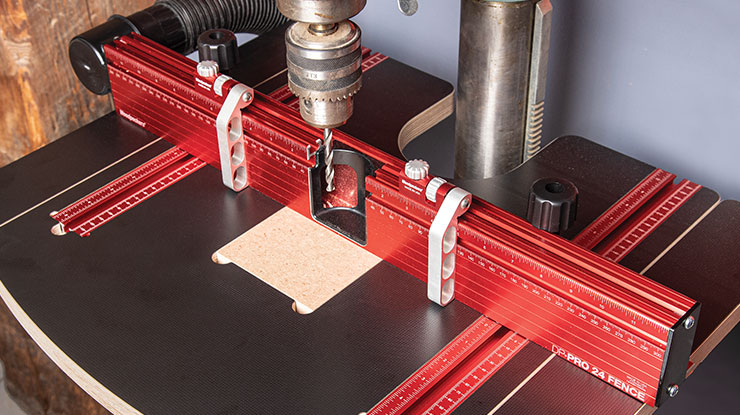 DP-Pro Drill Press In Action