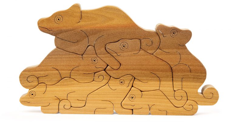 20-Minute Scroll Saw Puzzles