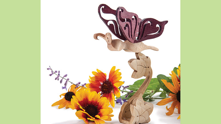 Compound-Cut Butterfly