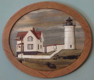 Lighthouse Intarsia by Duane Martin earned Editor's Choice.