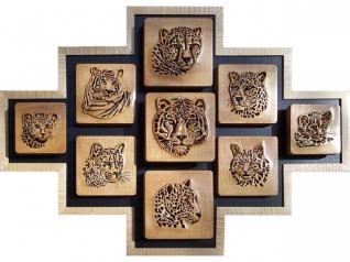 WILDCATS OF THE WORLD, featuring Dick's carved fretwork technique, took Best of Show in the SAW contest at the 2007 PA Scrollabration.