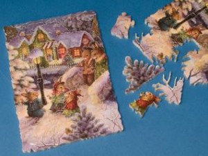Carter’s full-size puzzles contain between 250 and 450 individual pieces.