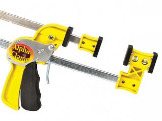 Alpha Jack Clamps allow you to clamp in a variety of positions.